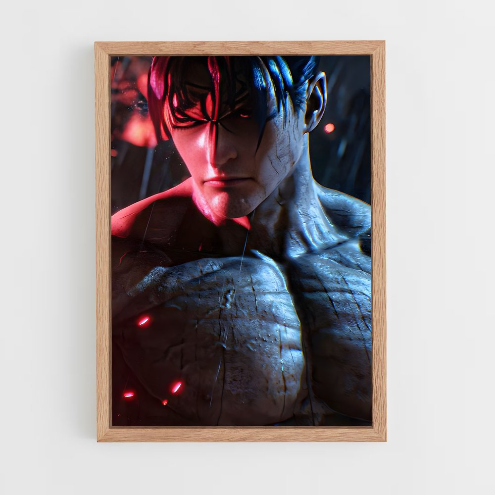 Poster Red Inferno – affiche Tekken (vue 4)